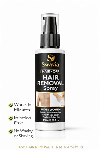 Image of Hair Removal Spray 100ml for Men & Women | Fast & Easy Body Hair Remover | Smooth Skin Formula for Chest, Back, Arms & Legs (Pack of 1)