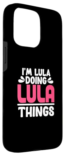Image of Personalized First Name I'm Lula Doing Lula Things Case for iPhone 15 Pro Max
