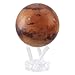 Produktbild MOVA 11,9 cm (4,5 Zoll) Rotating Mars Planet - Weltkarte - Acryl - Erdfarben (Ozeanblau, Landgrün, Polareisweiß)
