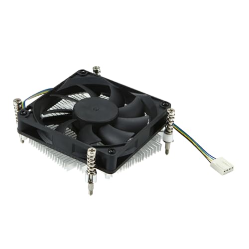 DOITOOL Ventilador de Refrigeración para CPU Sktc Enfriador de Aire Ultra Delgado de Control de Temperatura Inteligente Compatible con Plataforma para PC Perfil