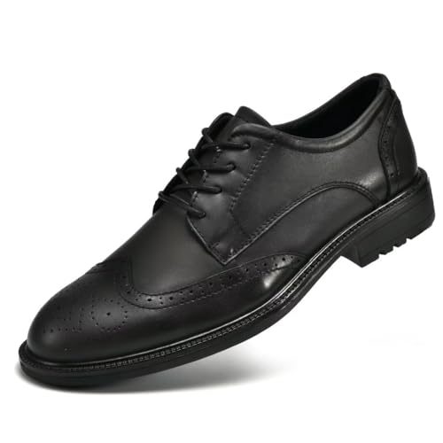 Image of Arkbird Mens Dress Shoes, Lace Up Leather Oxford