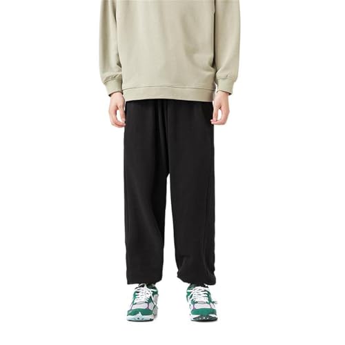 Men's Pants American Drawstring Retro Sport Loose Casual Trouser for Men3