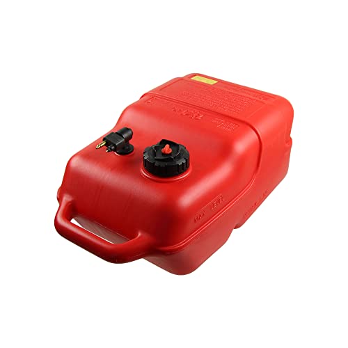 Boote & Yachten Kantschuster Kraftstofftank Big Joe mit Yamaha Anschlüssen │ Benzintank für Boote │ Bootstank │ Reservetank │ Tank für Außenborder │ Tankvolumen: 12 Liter