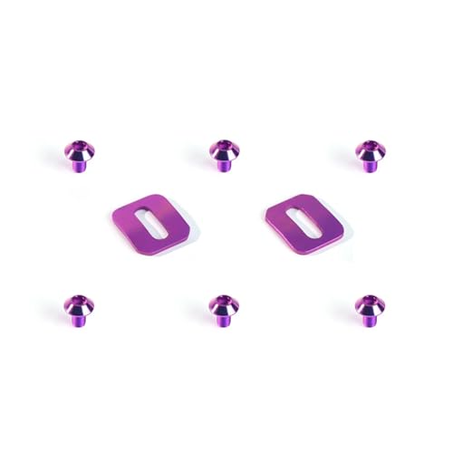 金属合金 ペダル クリート ファスナー ガスケット ネジ プロフェッショナル自転車 プレート サイクリング アクセサリー 自転車 自動ロック ペダル 金属合金 ガスケット