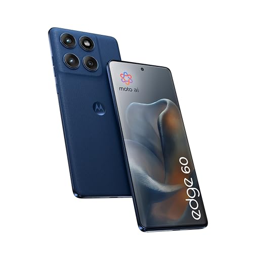 Smartphone Motorola Edge 60 12GB RAM 512GB 5G pOLED Azul Gibraltar Sea