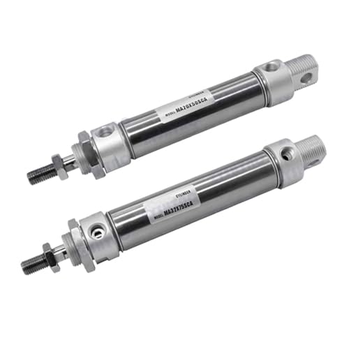 Cylindre pneumatique MA25 double action anticorrosion avec course de 250mm