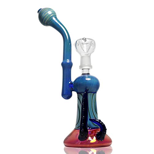 Glass 8.6 Inch Tall 14.5mm Join Handmade