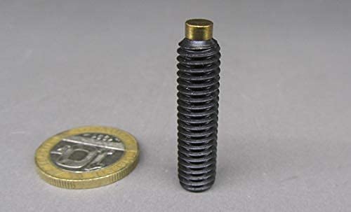 Black Oxide Finish Alloy Steel Brass Tip Set Screw 5/16