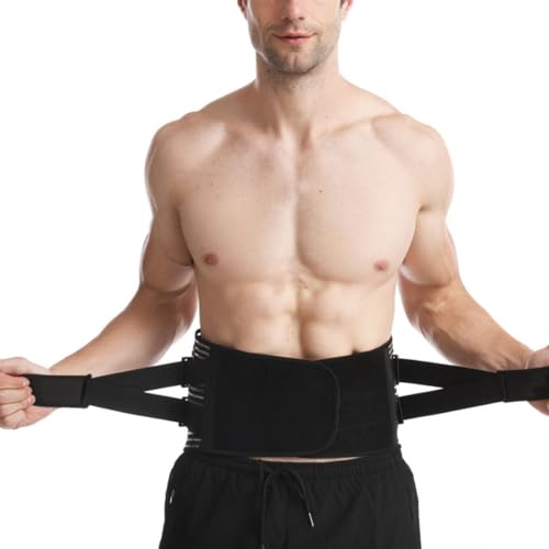 Faja lumbar ajustable Beaupretty tamaño M para soporte de cintura miniatura 6