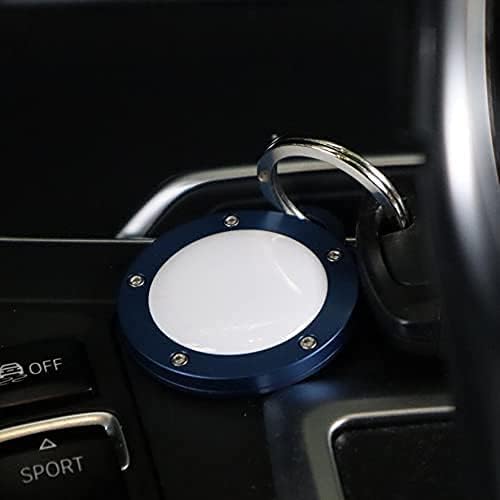robotwerk airtag safe case key bag luggage tag made of anodized aluminum in with 4 mounting options