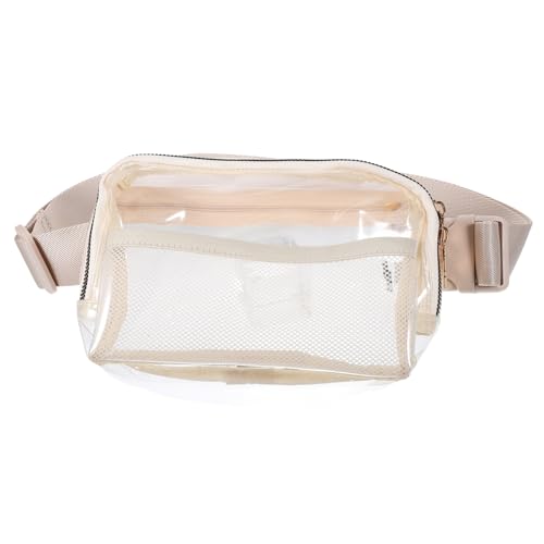 Embalar Bolsa De Cinturón De Las Mujeres Bandolera para Mujer Riñonera Pequeña Bolso De Hombro Mujer Mujer Cangurera Bolso De La Cintura De Las Mujeres Women Bolsos Beige Paño BESPORTBLE
