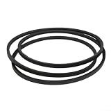 Ersatz Deckriemen /2x101 für Rasenmäher, Spindel-Antriebsriemen kompatibel mit 429636 197253 532197253, Gummi Stahlschnur Garten Traktor Getriebe Rasenmäher