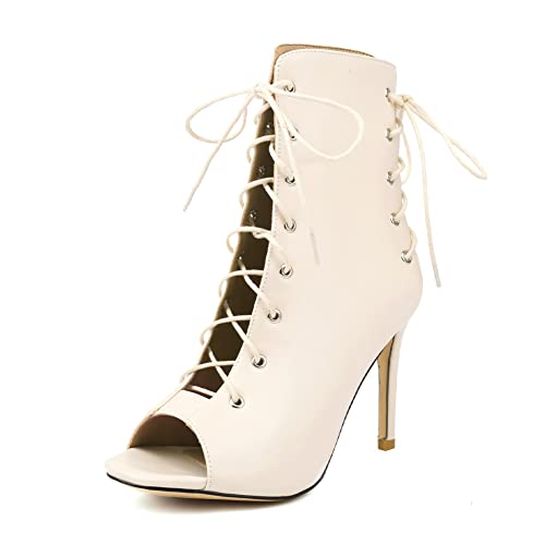 Chaussures de danse latine femme à talons peep toe salsa bachata HROYL