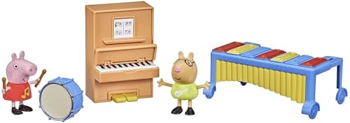 Hasbro Peppa Pig - Il Pianoforte Di Peppa Pig, Playset Per Età Prescolare, Con 2 Personaggi E 5 Accessori, Per Bambini Dai 3 Anni In Su - 3