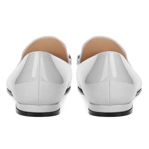 Image of Women's Loafers, Slip On Round Toe Comfortable Flats for Women Dressy and Work, Womens Business Casual Shoes
