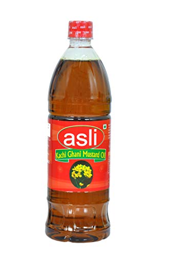 Image of Asli Kachi Ghani Mustard Oil- 1 LTR