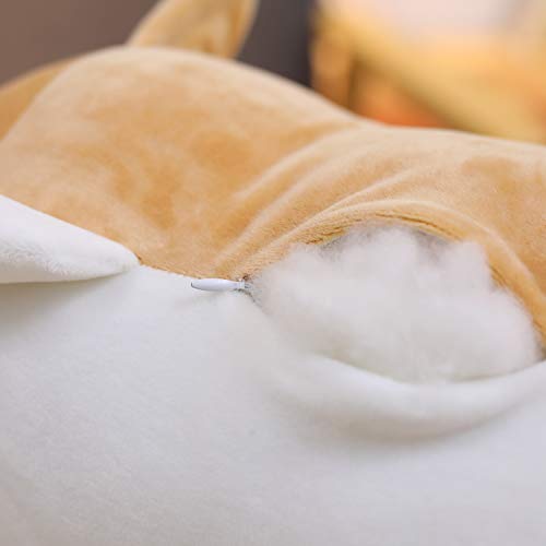 Anime Plüschtier Shiba Inu Kuscheltier Stofftier Shiba Plushie Spielzeug Kuscheltier Hund Tiere Spielzeug Süßer Plüsch Hund Spielzeug Plüschtier Weicher Plüsch Liegend Schlafplüsch 13,7 Zoll
