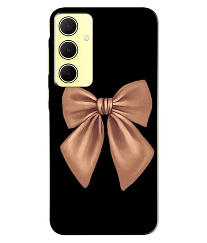 Image of Girly Pink Bow Printed Hard Back Case Cover Compatible for Samsung Galaxy A35 5G | Samsung A35 5G (Multicolor) - D1660