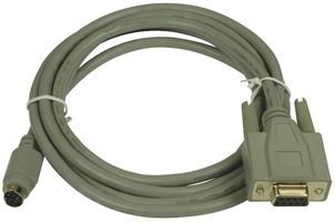 IDEC FC2A-KC4C 1:1 Computer Link, D-SUB 9-PIN Female Connector to Connect to Computer, MICROSMART RS232C Port, PLC Programming Cable