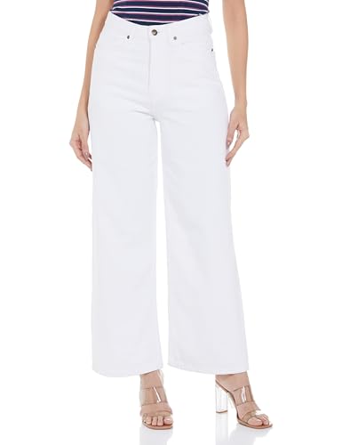 Image of Amazon Brand - Symbol Women Baggy Wide Leg Jeans (High Rise | Full Length) (Available in Plus Sizes)