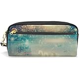 ペンケース うつくしい 花火 筆箱 ペン立て ペンポーチ 化粧ポーチ プリント 大容量 おしゃれ かわいい ファスナータイプ 小物入れ 女の子 男の子 学生 旅行収納 Pu革 レザー