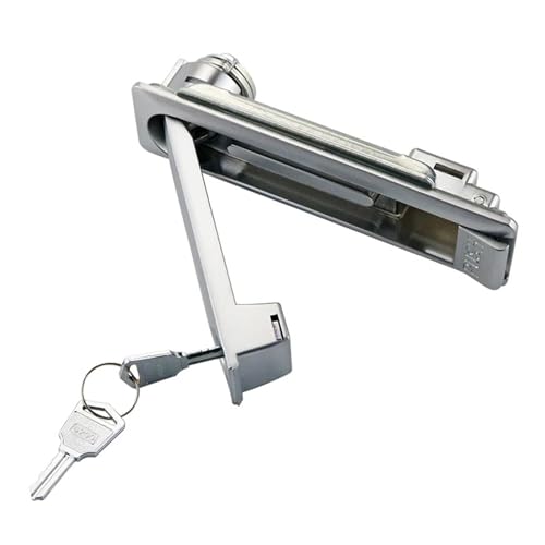 Serrure de porte plate d'armoire pour espace informatique propre - 4