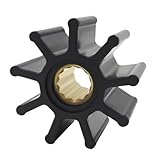 COMODO Substitución de la Bomba de Agua para el Sistema de refrigeración del Motor Marino Spline Drive 9-Vane Neoprene