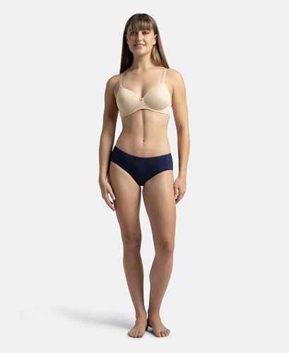 Image of Jockey 1802 Women High Coverage Micro Modal Elastane Stretch Hipster
