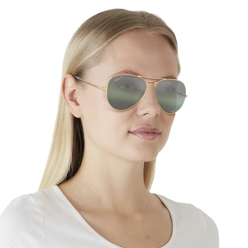 Image of Ray-Ban RB3025 Classic Polarized Aviator Sunglasses