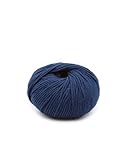 Aiguille/Crochet n° 6 Phildar - Pelote de Laine Phil Merinos 6 - Laine à Tricoter - 100% LAINE (MERINOS) - Aiguille n°6 - Couleur MARINE