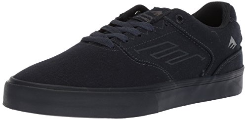 Emerica Men's The Reynolds Low Vulc Skate Shoe, Navy/Navy/Grey, 8 Medium US
