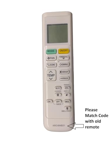 Image of AMAZOR Ac Remote- Model 214 A Compatible with Daikin Ac Remote Original | Suitable for 1 | 1.2 | 1.3 | 1.5 | 1.8 | 2 | 2.2 | 2.5 | 3 Ton Split and Window Air Conditioner