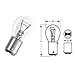 Price comparison product image 10 x 21/5W BA15D 24V 346 BRAKE STOP TAIL BULBS HGV LGV TRUCK LORRY BUS COACH TWIN CONTACT