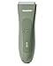MANSPOT Manscape Pubic Hair Trimmer for Men and Women, Electric Ball Trimmer, Hypoallergenic Ceramic Blade Heads, Waterproof Wet/Dry Groin Shaver, 20 Uses, No Nick, No Burn Green