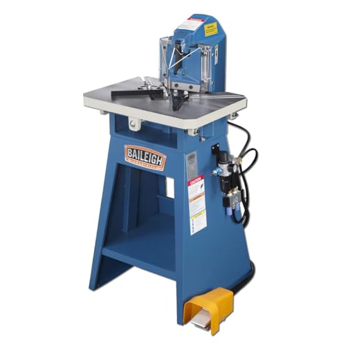 Baileigh Pneumatic Corner Notcher, 11-Gauge Mild Steel (SN-F11-AN)