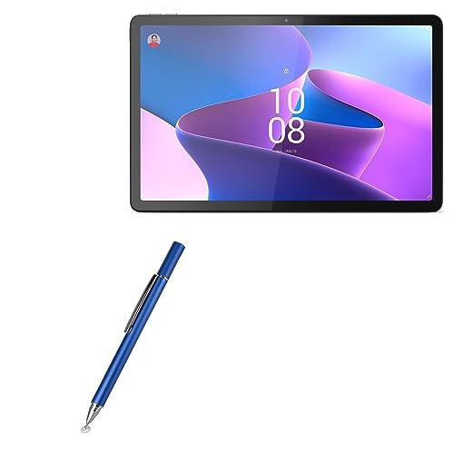BoxWave Stylus Pen Compatible with Lenovo Tab P11 Pro Gen 2 - FineTouch Capacitive Stylus, Super Precise Stylus Pen - Lunar Blue