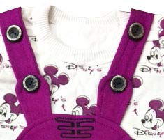 Image of Tendercare Baby Girl's & Baby Boy's Knee Length Dungaree (check sold while checking out)
