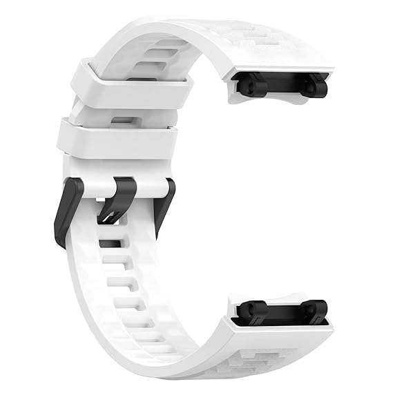 Image of Hinq Soft Silicone Watch Band Compatible with Amazfit T-Rex 2 Adjustable Strap for Men & Women | Updated Metal Installation Tool Included