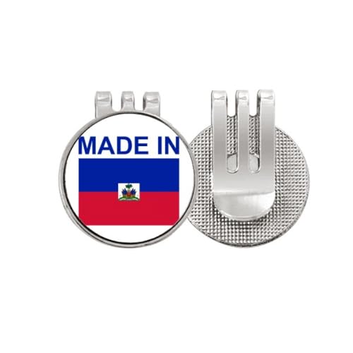 Marqueur de balle de golf Haïti no/no magnétique pour ne plus perdre vos repères