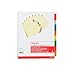Staples Big Tab Insertable Paper Dividers, 8-Tab Set, Multi-Color, 4/Pack (13517)