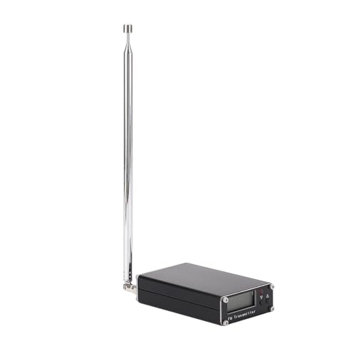 Émetteur FM Longue Portée 76-108 MHz - 2000m - Avec Antenne - Pour Diffuser Musique Depuis Smartphone