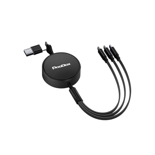 �v���{�b�N�X PROBOX �J�[ 3-in-1�[�d�P�[�u�� �f�[�^�P�[�u�� �[�d�P�[�u�� �L�k���[�W���[ �Ή� �v���{�b�N�X 50�n 160�n 165�n G F USB&Type-C �f���A���C���^�[�t�F�[�X �Ή�Android/iPhone/iPad/T