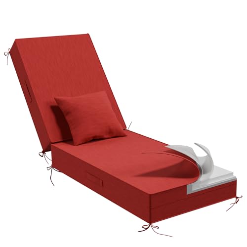 AOFEITE Red Outdoor Cushions