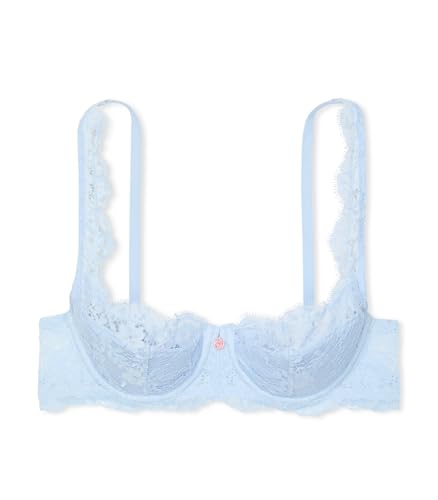 Victoria's Secret Fashion Show '24 Women's Lace Uplift Bra, Light Blue, 38D