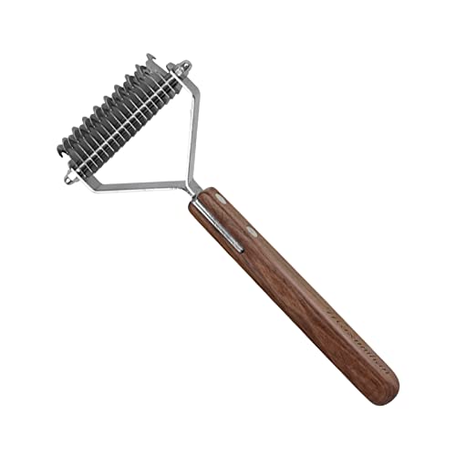 LIDCOM Brosse à sous-Poil - démêlage Double Face pour Cheveux lâches - Y-Shape Undercoat Rake Pet Grooming Supplies for Dogs, Cats with Short Or Long Hair - Image 8