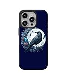 [Compatibilidad] Compatible con Samsung S24 Sweet Raven # Funda de TPU 2D con diseño unilateral y parte trasera negra (la imagen del producto es solo un ejemplo de orientación y no muestra necesariamente tu smartphone para simplificar la presentación)