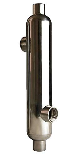 55K BTU Stainless Steel 316L Pool/Hot Tub/Spa Heat Exchanger Opposite Ports  1 and 3/4 FPT : Amazon.ca: Patio, Lawn u0026 Garden