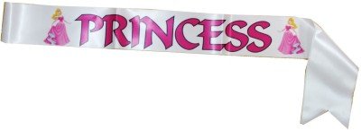 Atpata Funky Girl Happy Birthday Princess Theme Party Foil Balloon Combo (Multicolour Princess Sash) - Image 2 thumbnail