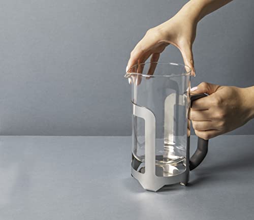 La Cafetière French Press Coffee Maker Replacement Glass Beaker, 850ml, Transparent, 850 ml - Image 3