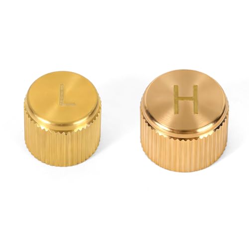 2pcs Car AC Valve Caps for R134a System Brass High & Low Pressure Service Port Caps Leak Proof Covers for Subaru & Most Japanese Vehicles (Not Compatible with American Vehicles)